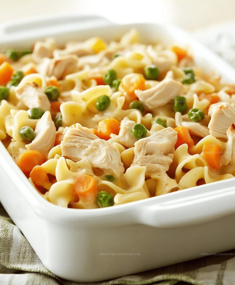 Creamy Chicken Noodle Casserole Recipe