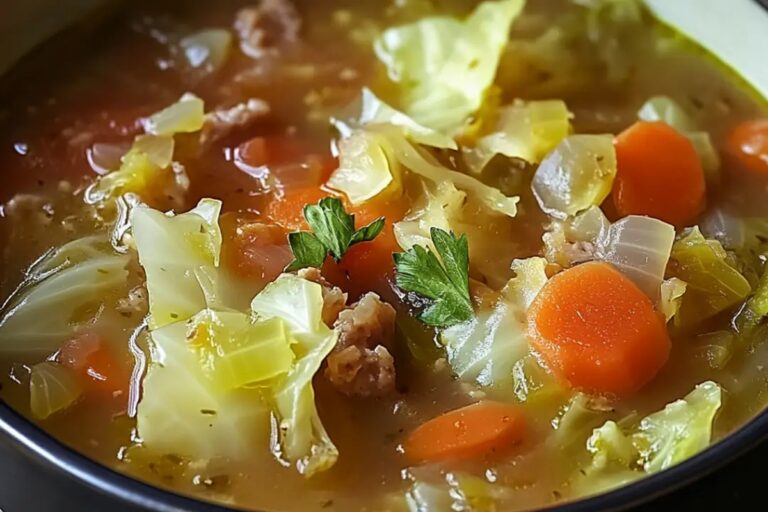 Crockpot Cabbage Soup Recipe