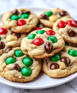 Christmas M&m Cookies Recipe