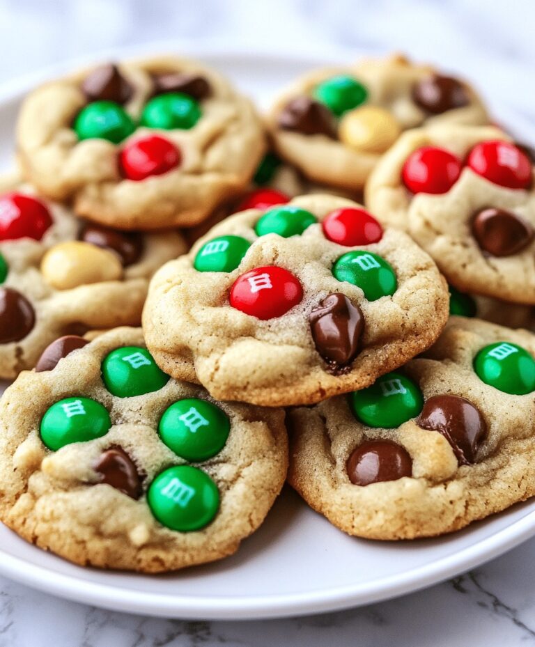 Christmas M&m Cookies Recipe
