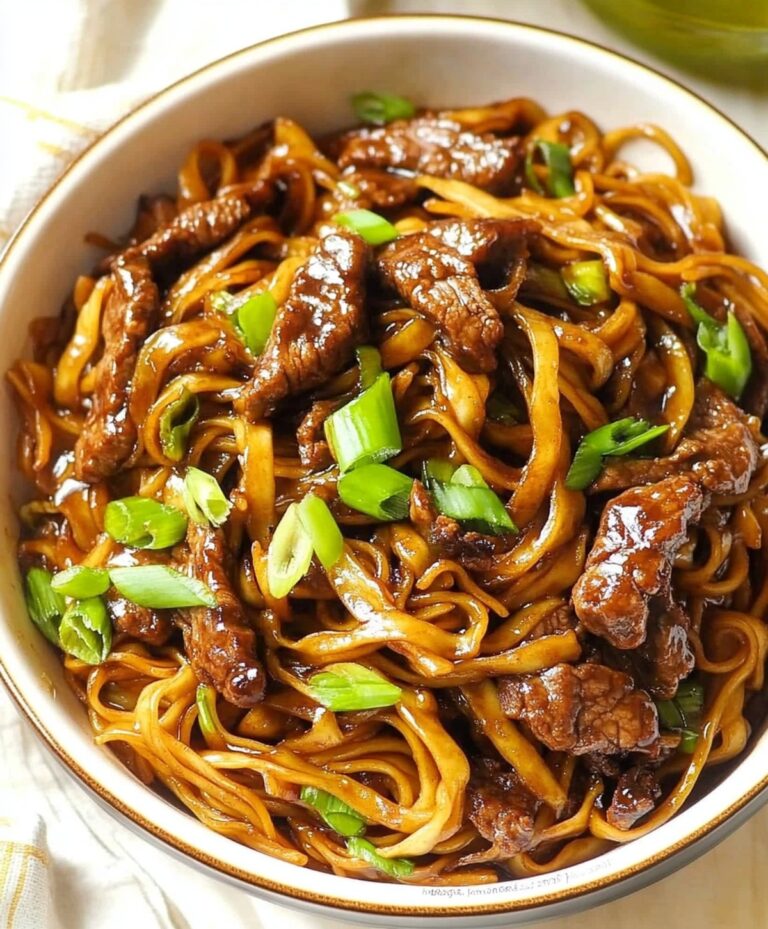 Beef Stir Fry With Noodles And Sticky Sauce Recipe