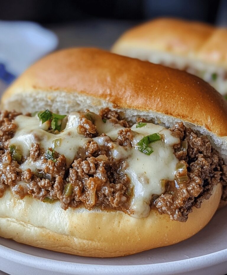 30-Minute Philly Cheese Steak Sloppy Joes Recipe