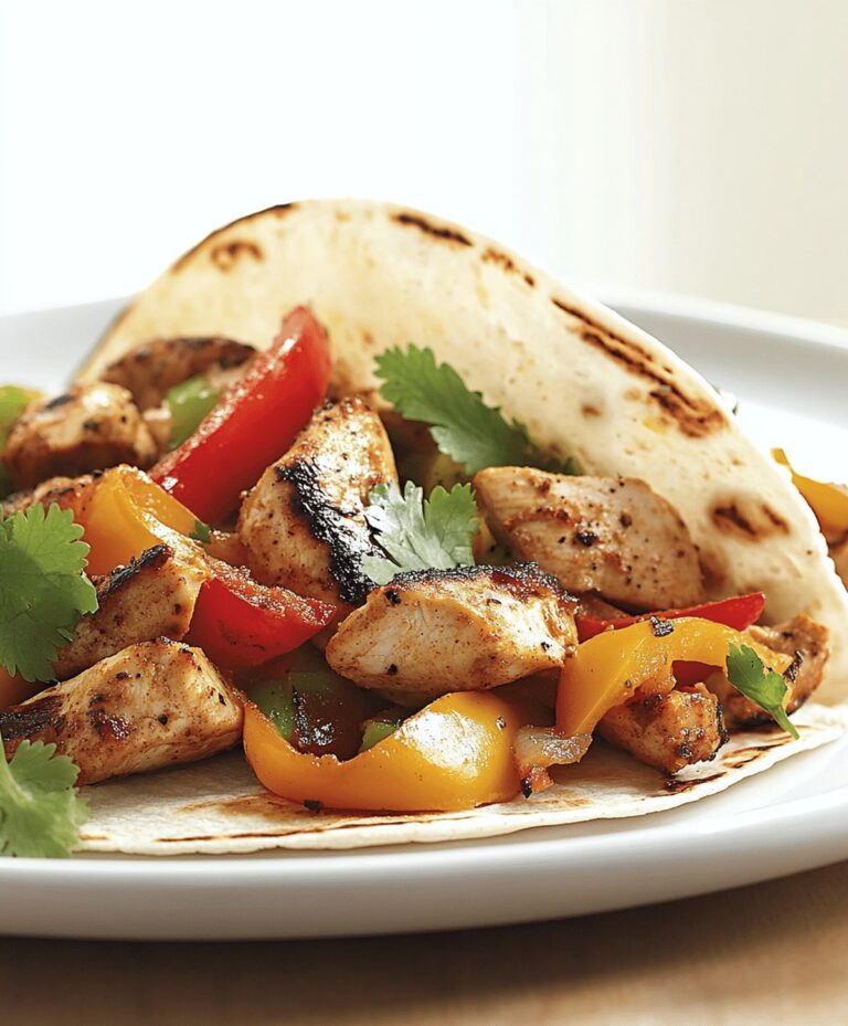 The Chicken Fajitas Recipe