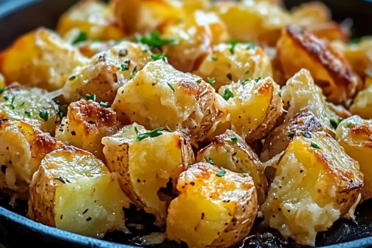 Cheesy Ranch Oven Roasted Potatoes Recipe