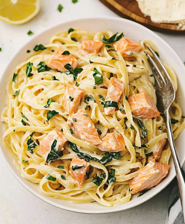 Creamy Salmon Pasta Recipe