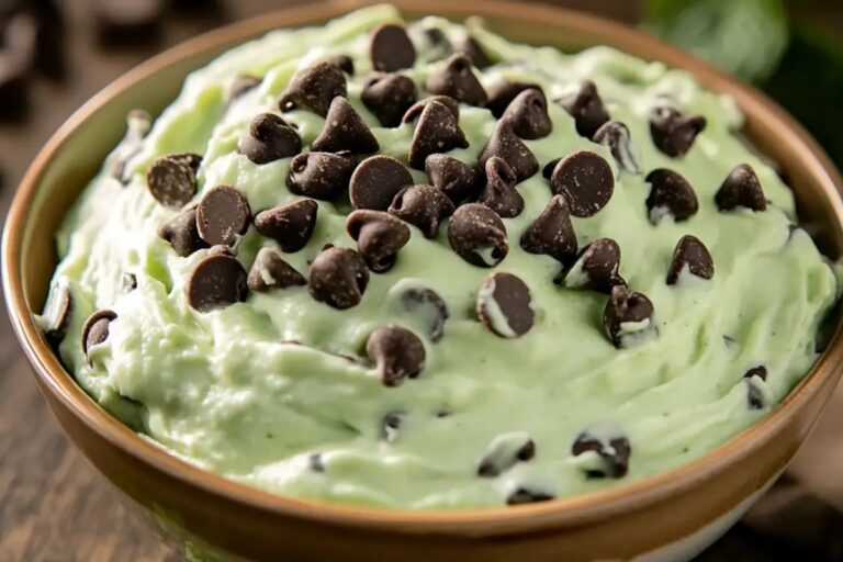 Mint Chocolate Chip Dip Recipe