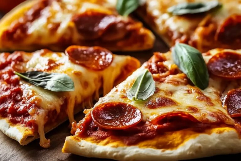 Baked Pizza Wraps Recipe