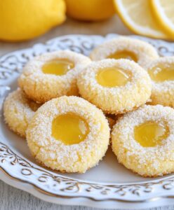Best Lemon Thumbprint Cookies Recipe