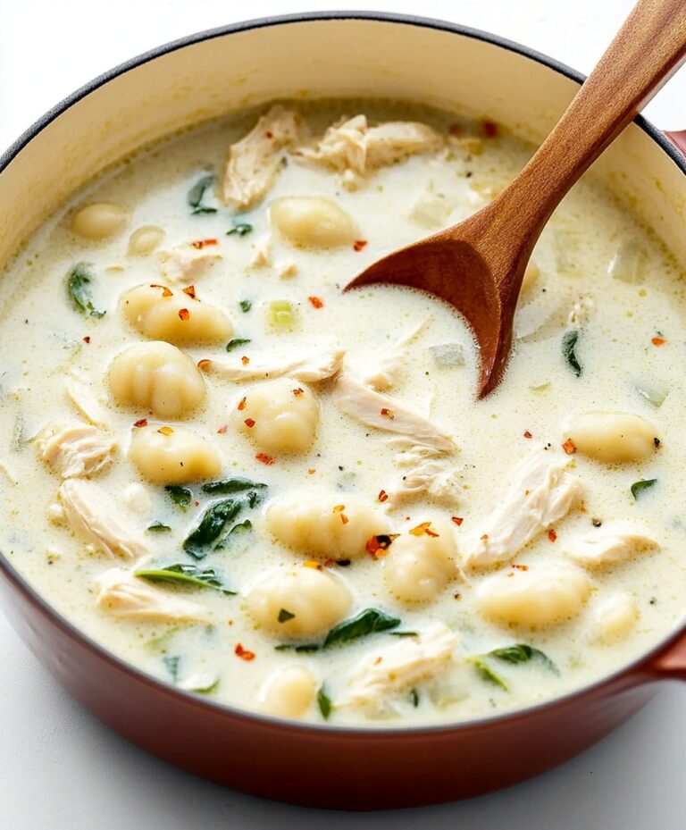 Hearty Chicken Gnocchi Soup Recipe