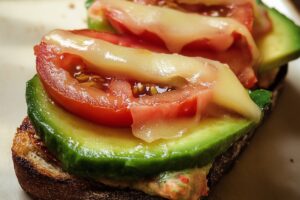 Tomato Avocado Melt Recipe