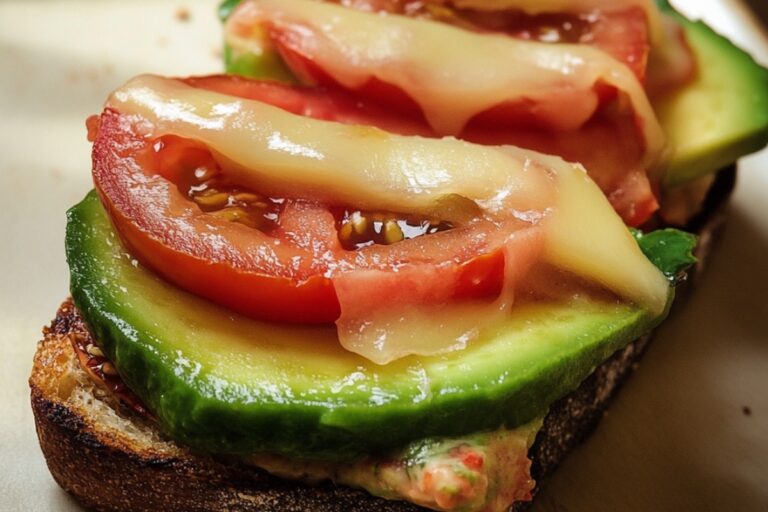 Tomato Avocado Melt Recipe