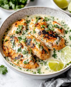 Creamy Coconut Lime Chicken Recipe