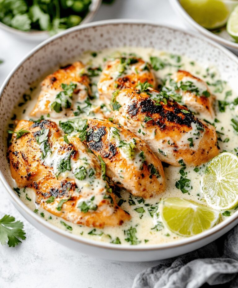 Creamy Coconut Lime Chicken Recipe