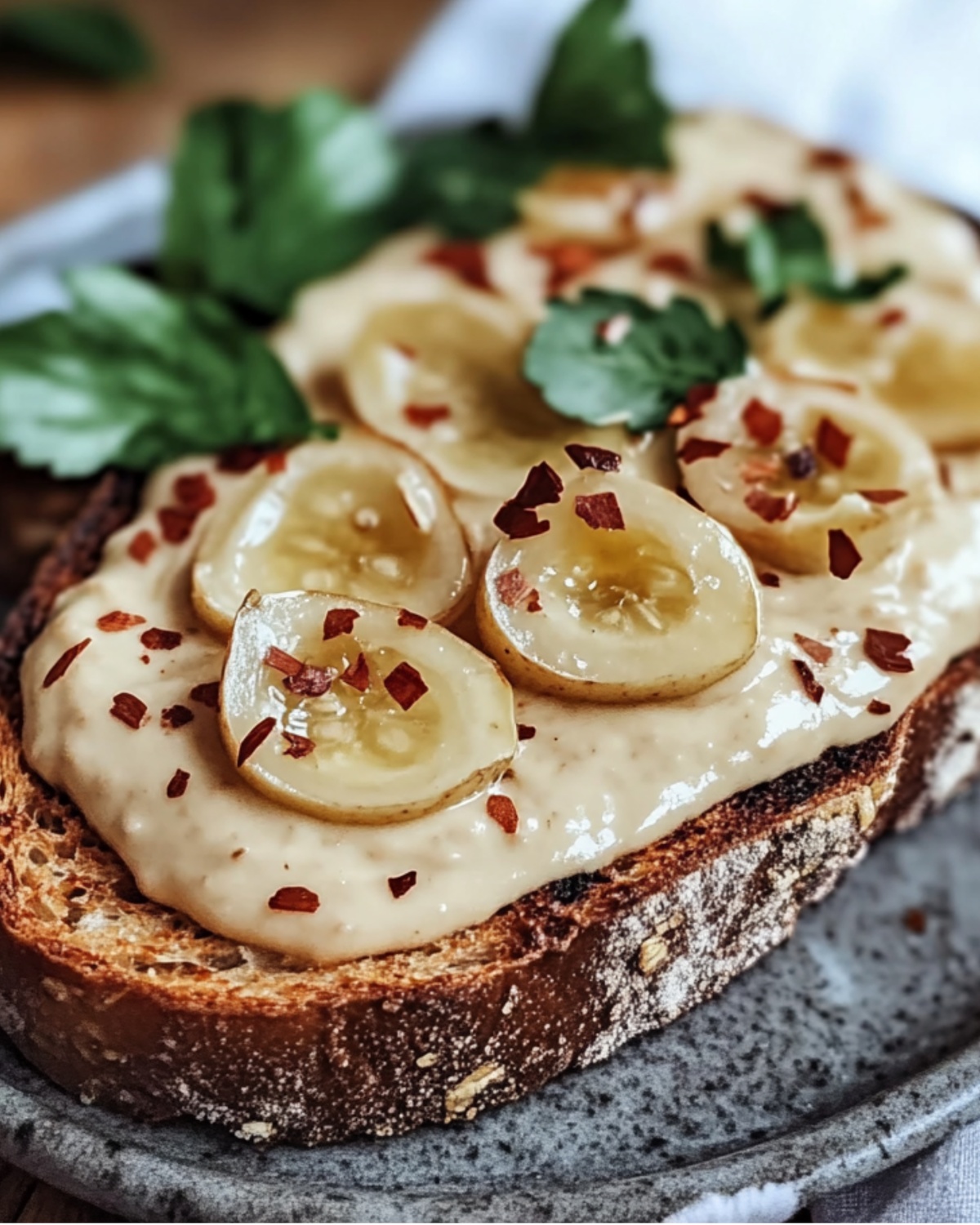 Tahini Toasts Recipe