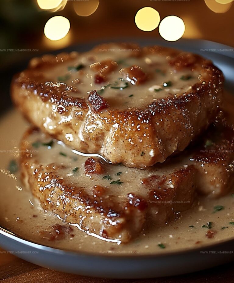 Crispy Country Fried Pork Chops With Bacon Gravy Recipe