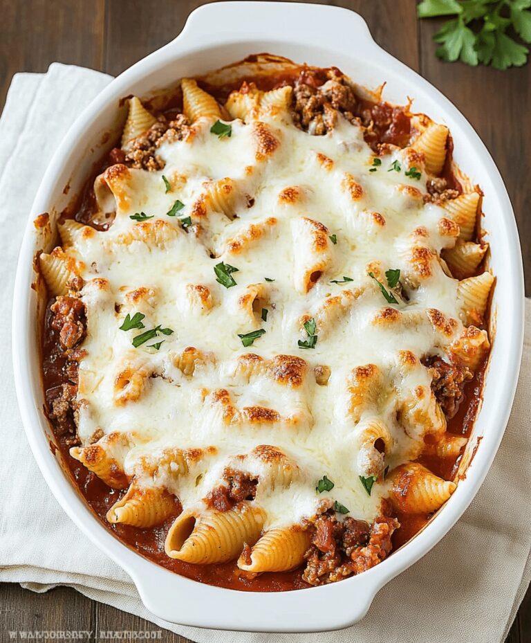 Creamy Ricotta Beef Stuffed Shells Pasta Recipev
