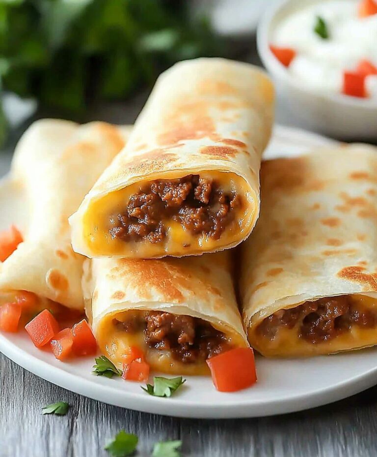 Best Beef And Cheese Chimichangas Recipe