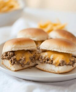 Juicy Ground Beef Sliders Recipe