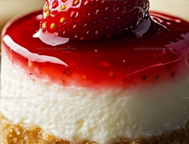 Tips For Creamy Mini Strawberry Cheesecakes