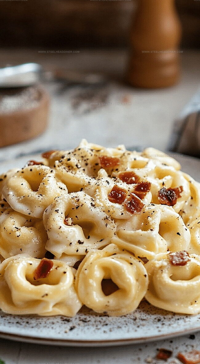Why Tortellini Carbonara Feels So Satisfying