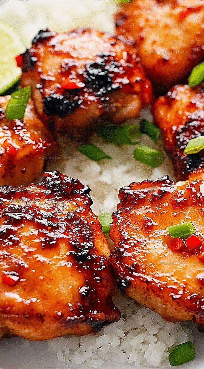 Sticky Sweet Chili Chicken Thighs Delivers Zing