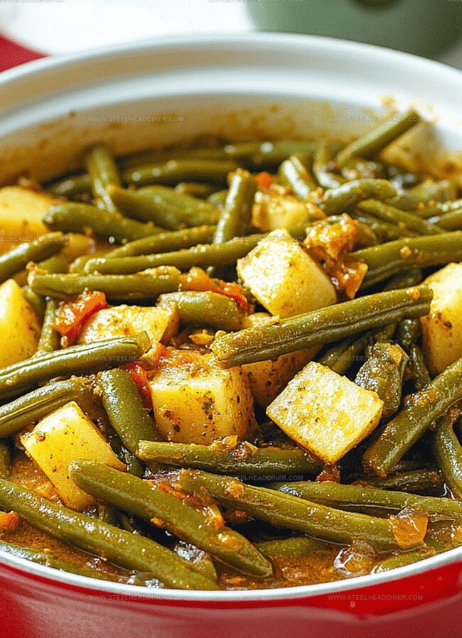 Chef’s Tips for Cajun Smothered Green Beans & Potatoes