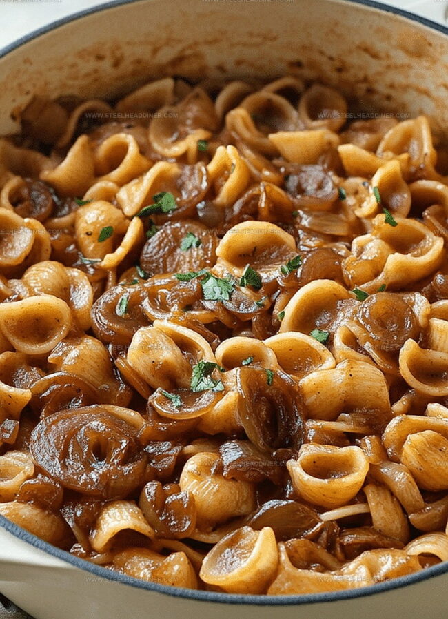 Creative Twists For One Pot French Onion Pasta