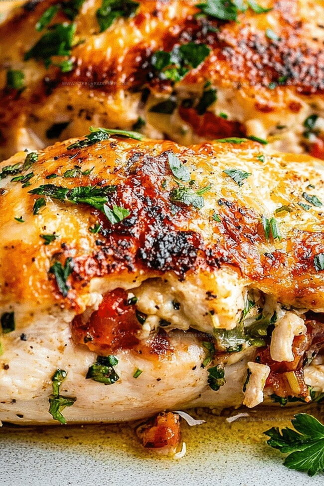 Kitchen Notes For Stuffed Chicken Breasts