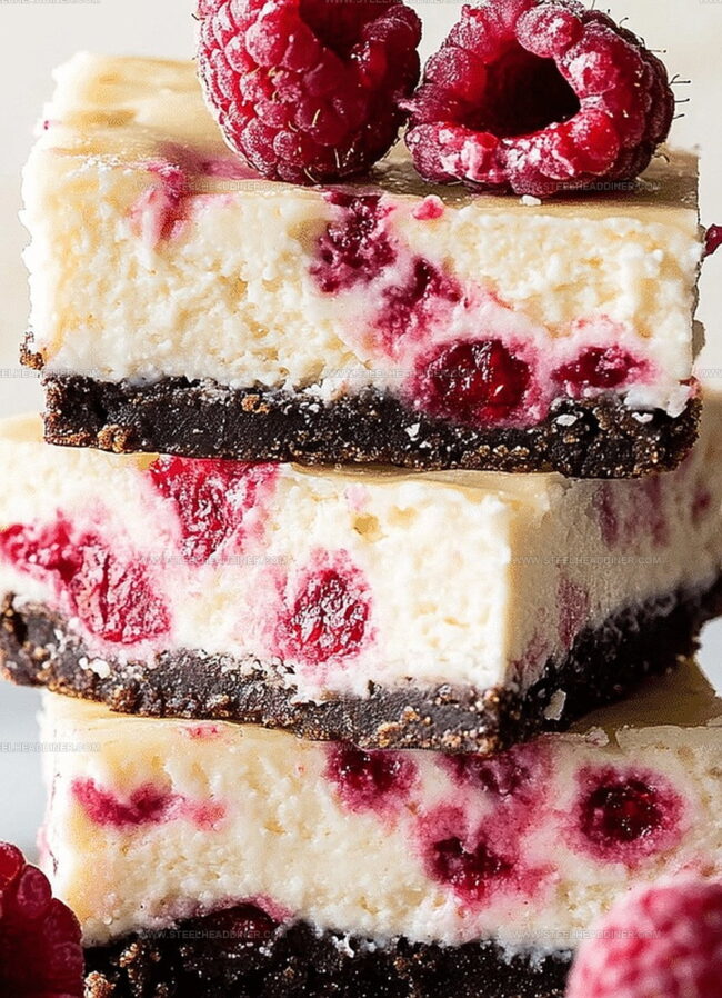 Advice for Baking White Chocolate Raspberry Cheesecake Bars