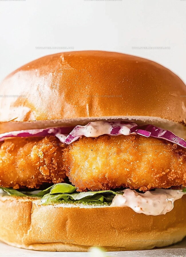 Flavor Twists for Crispy Fried Cod Sandwich