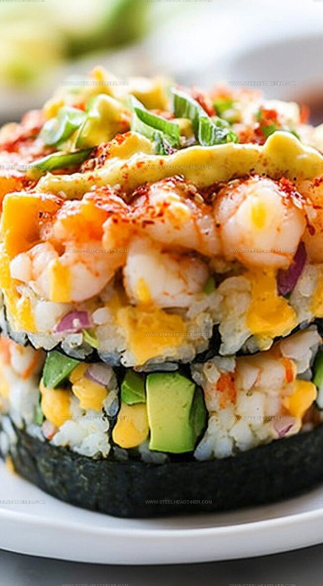 Helpful Notes for Shrimp Sushi Stack Assembly