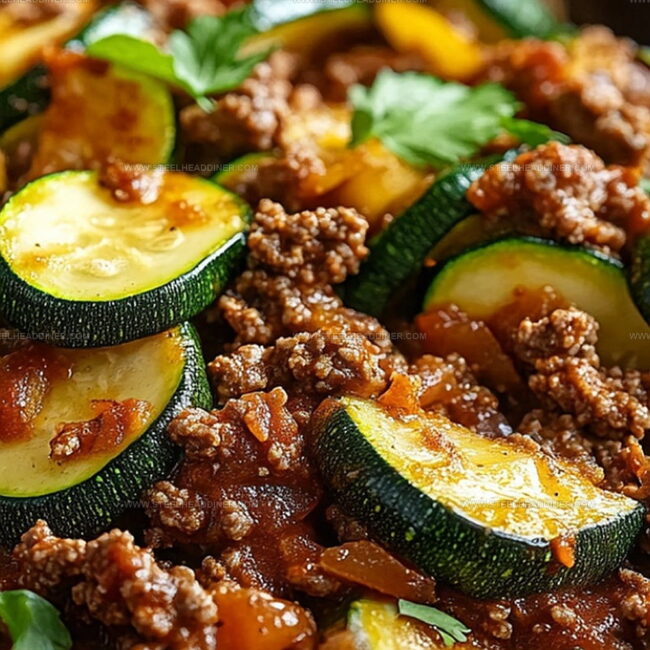 Mexican Zucchini And Ground Beef Skillet Classic