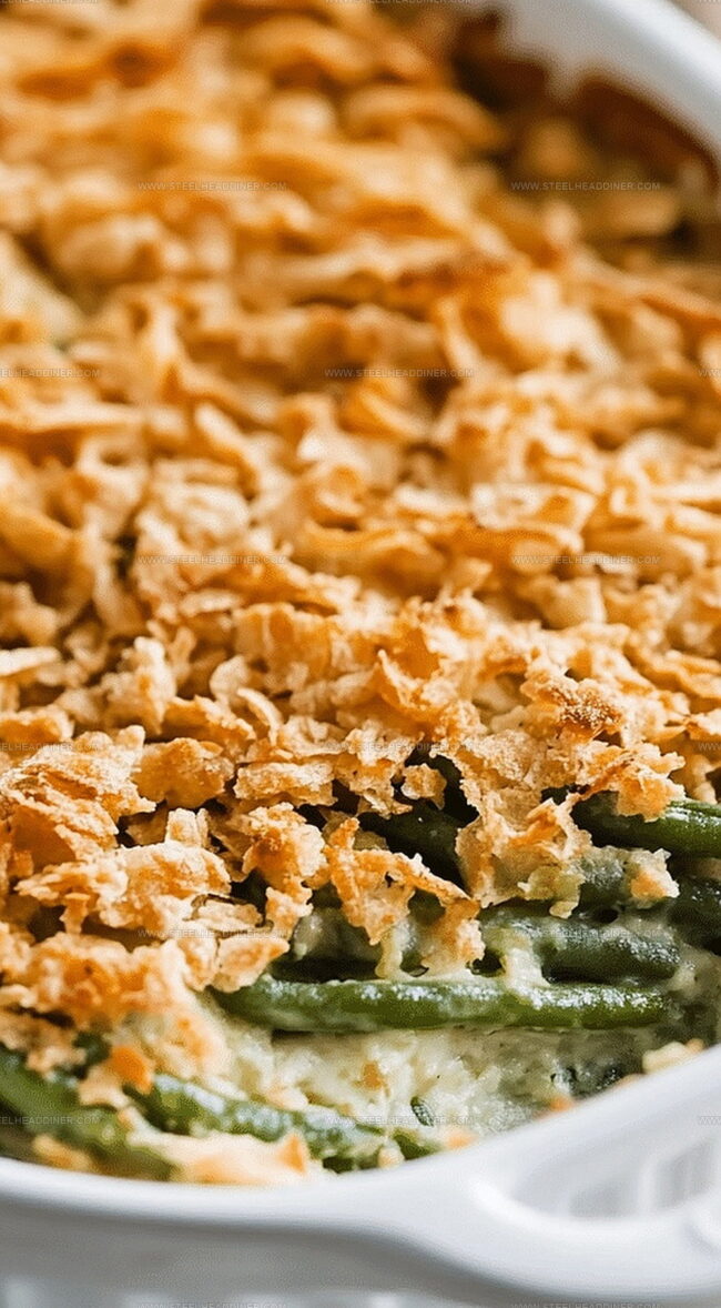 Classic Green Bean Casserole Is a Comfort Staple