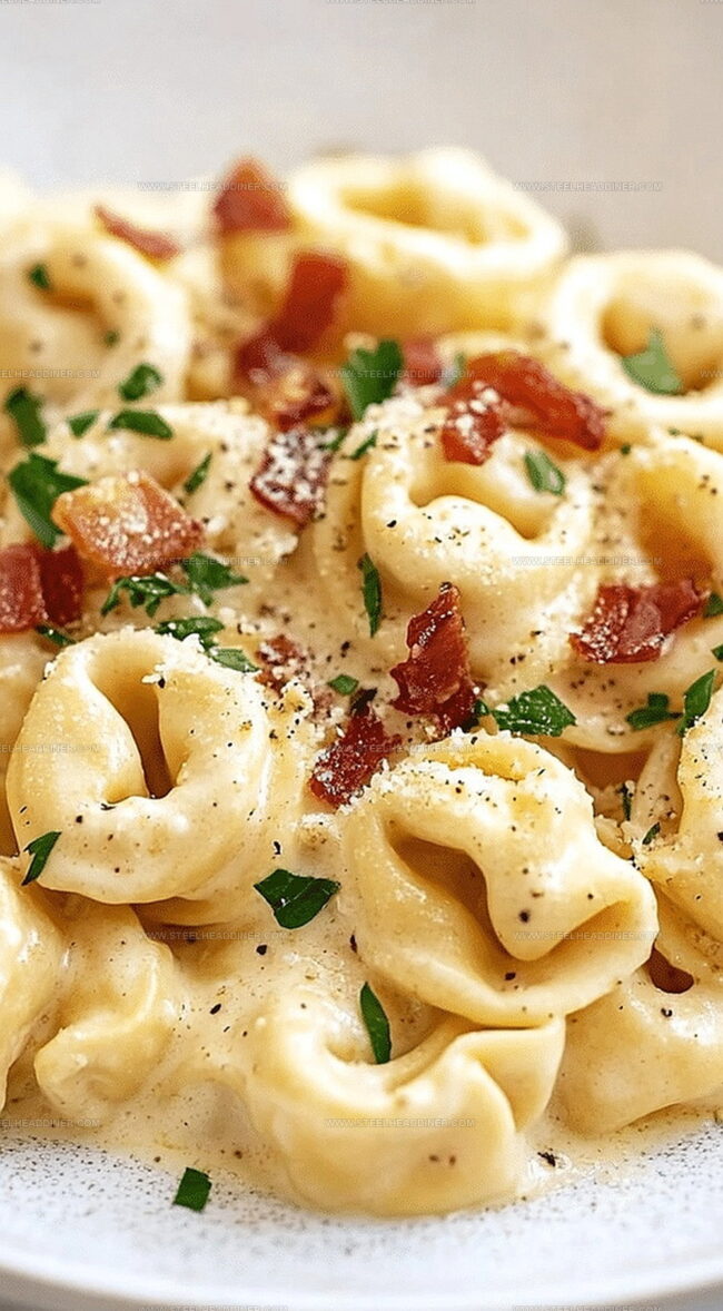 Why Tortellini Carbonara Remains A Classic Dish
