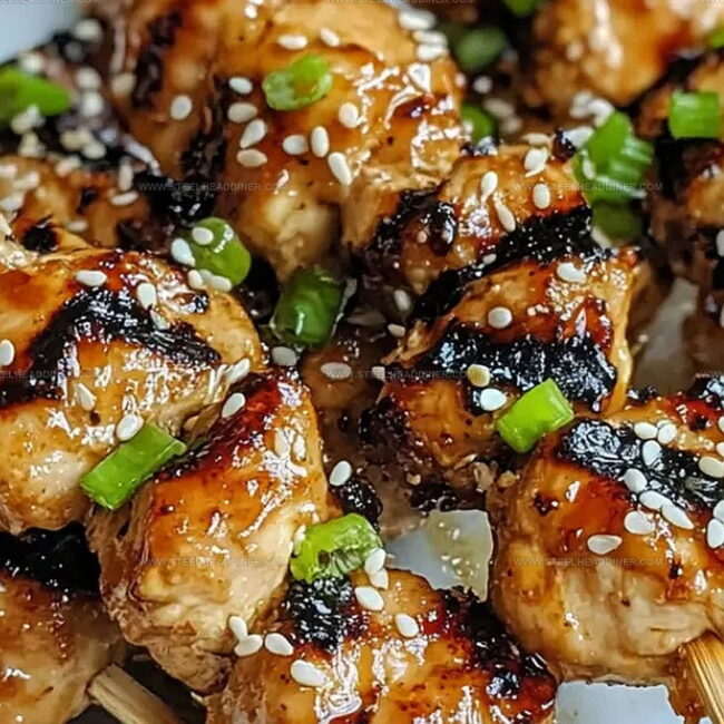 Grilled Sesame Chicken Skewers Bursting With Flavor