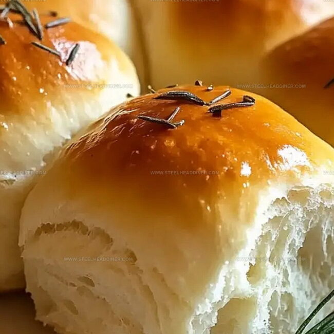 Classic Appeal of Grandma’s Rosemary Dinner Rolls