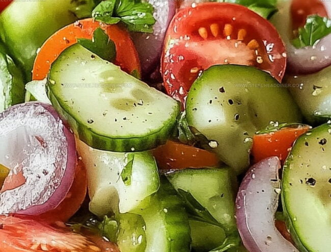 Tips for the Best Cucumber, Onion, and Tomato Salad