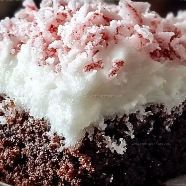Soft And Chewy Sno Ball Brownies
