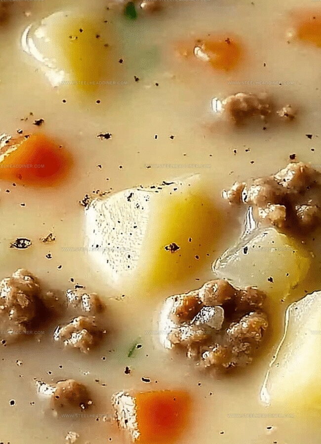 Flavor Swaps For Creamy Potato & Hamburger Soup