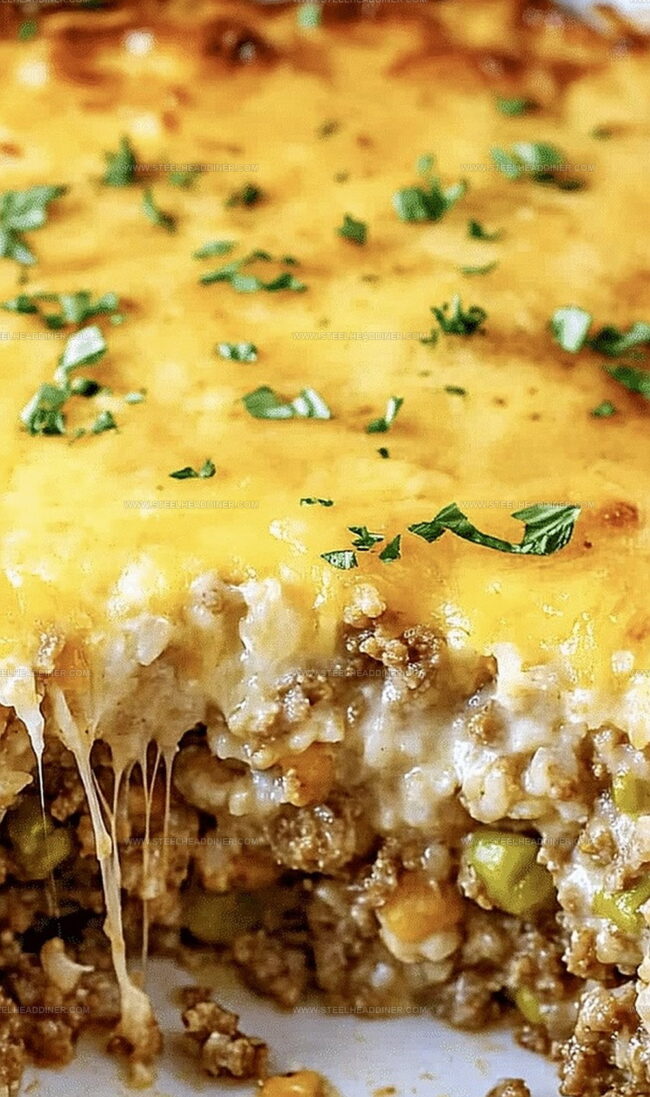 Helpful Notes For Cheesy Ground Beef And Rice Casserole