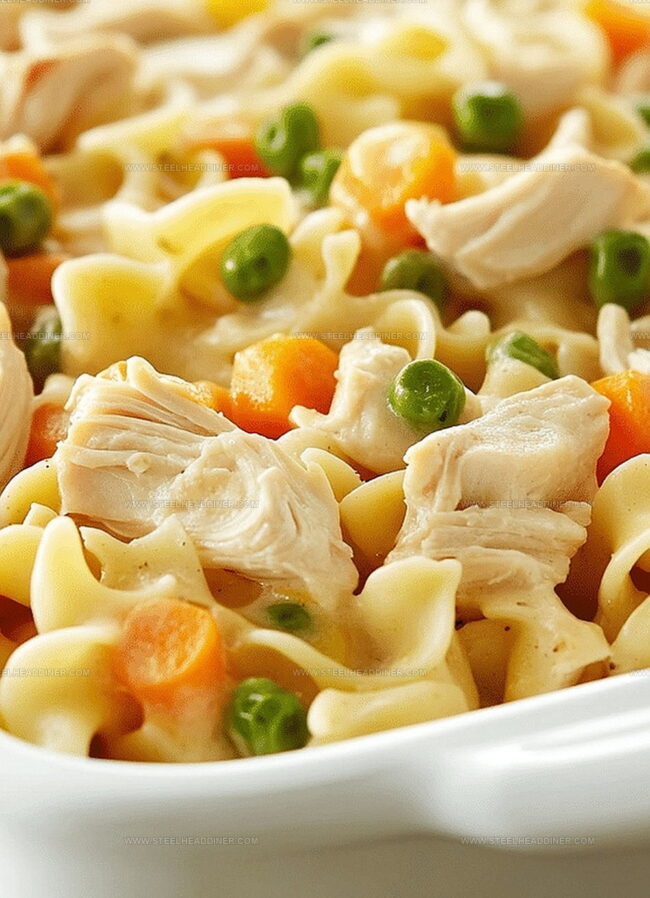 Kitchen Hack for Creamy Noodle Casserole