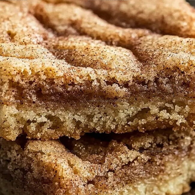 Chewy Snickerdoodle Cookie Bars