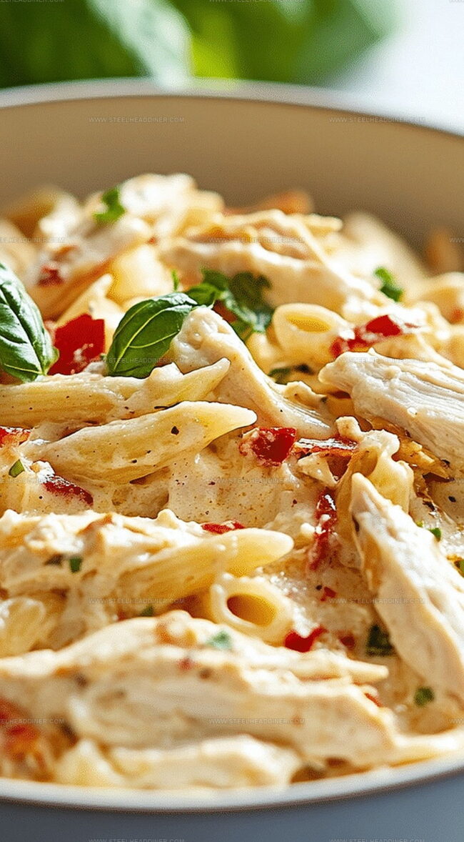 Cheesy Chicken Pasta - Creamy and Irresistible
