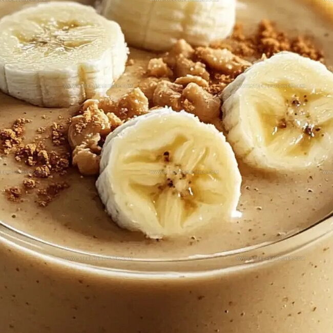 Peanut Butter Banana Smoothie Highlights