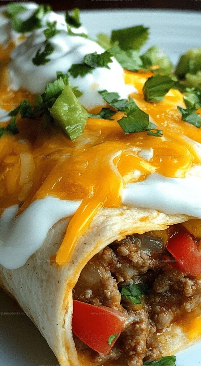 Helpful Tips for Cheesy Beefy Burrito