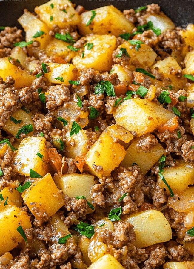 Tasty Tricks For Ground Beef And Potatoes Skillet