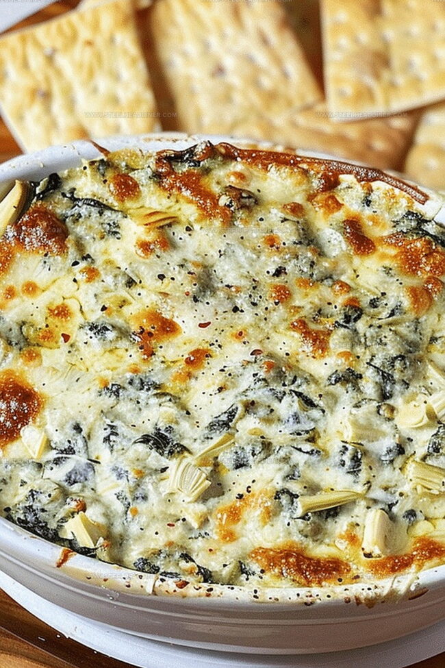 Creamy Spinach Artichoke Dip Perfect For Sharing