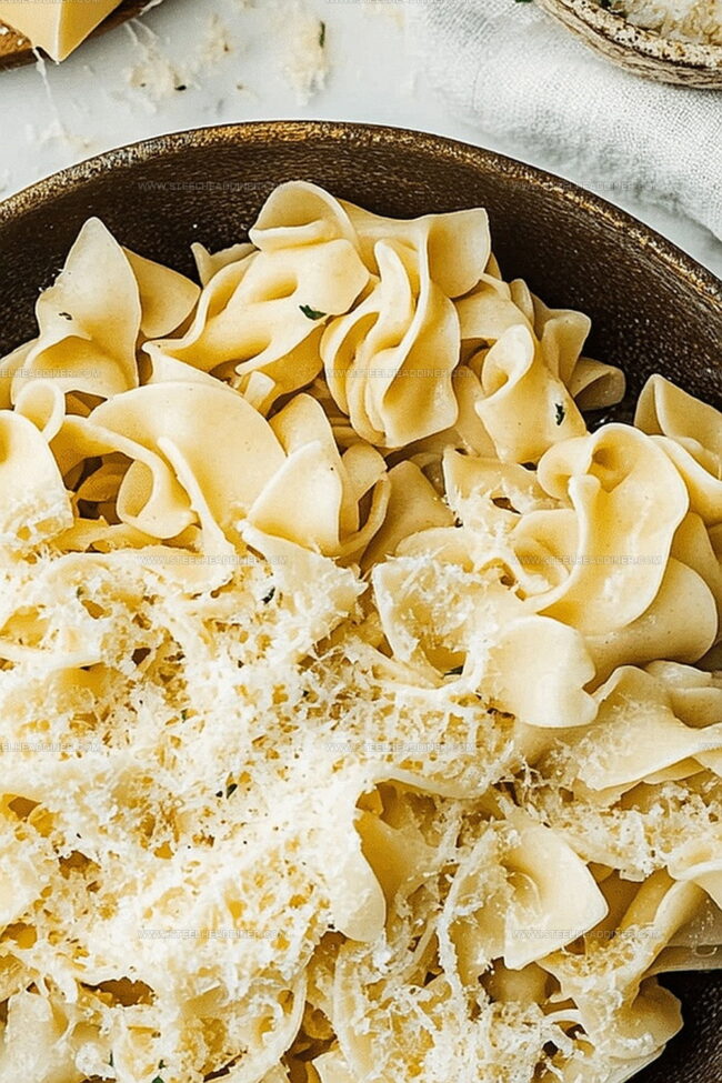 Notes On Garlic Butter Noodles Preparation