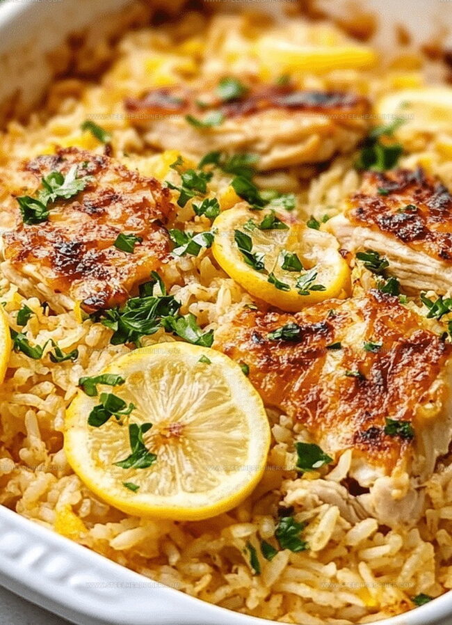 Tips for Lemon Chicken Rice Bake