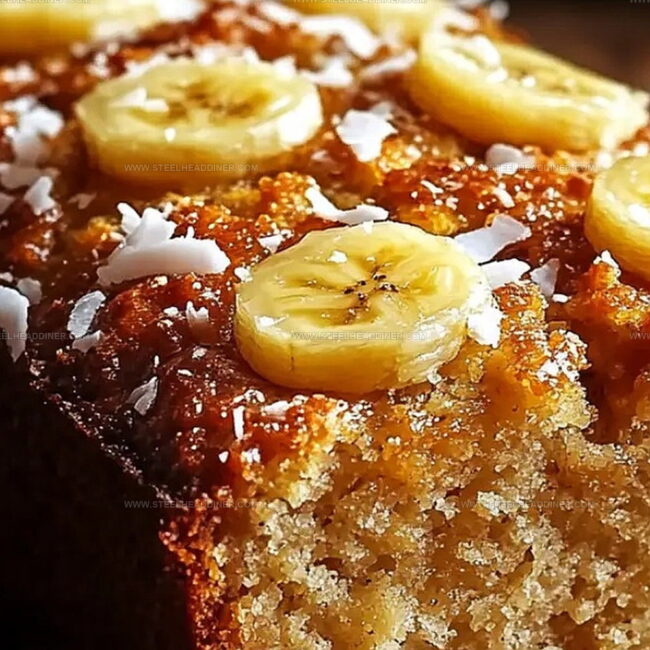 Hawaiian Banana Bread With Coconut And Pineapple